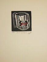 Small un framed print - Social Distance - home and screen graphic on loo roll