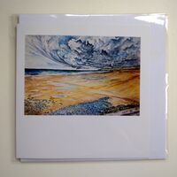 Storm's Coming card greetings card in cellophane wrapper