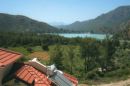View over lake