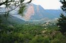 View of the valley