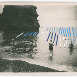 Bathers in the swell