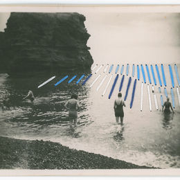 Bathers in the swell