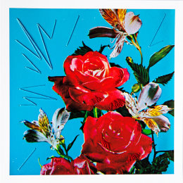 Still life (coming up roses)
