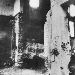 'Abandoned space in black and white', Giclée print on Fine Art Paper