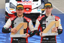 Winners - Jonne Halttunen & Kalle Rovanpera