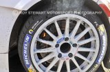 Solberg Stage Finish Brake Fire