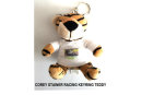 Official Corey Stainer racing keyring teddy with branded t shirt