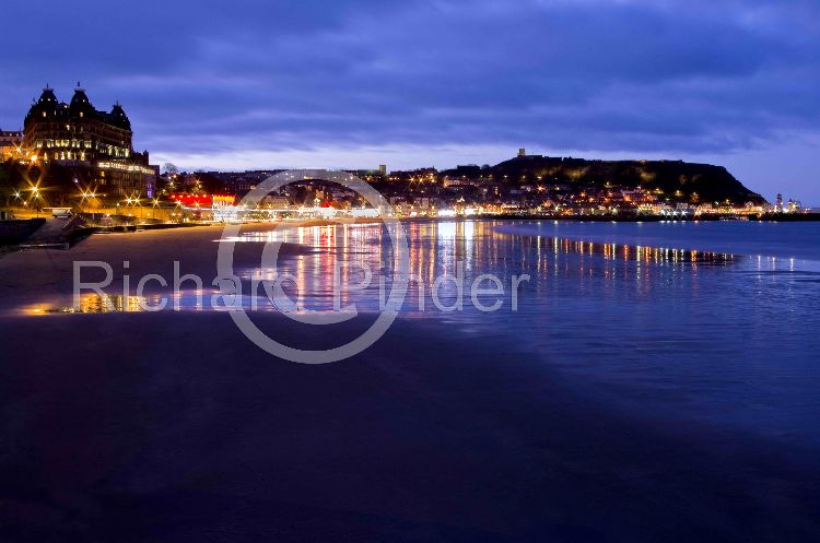 Evening over Scarborough South Bay