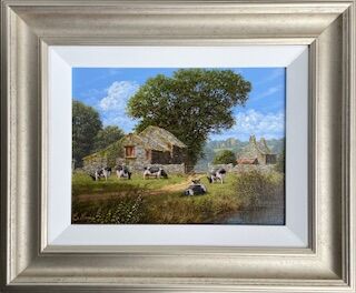 An original painting by Edward Hersey
