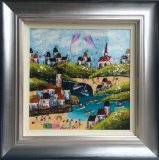 An original painting by Rozanne Bell