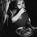 Breakfast with tulips