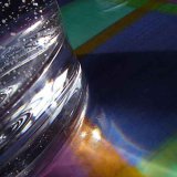 Refracted light