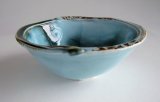 Blue Deep Sea Bowl (side view)Midium