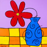The jazzy One - Acrylic on canvas