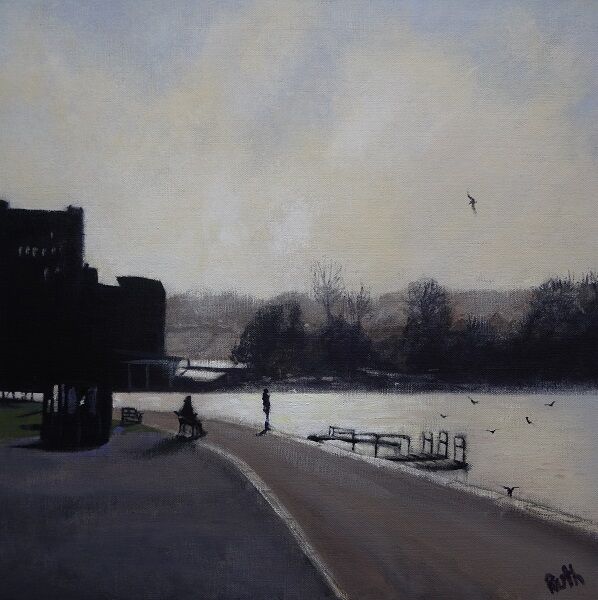 Dusk at the River Gardens