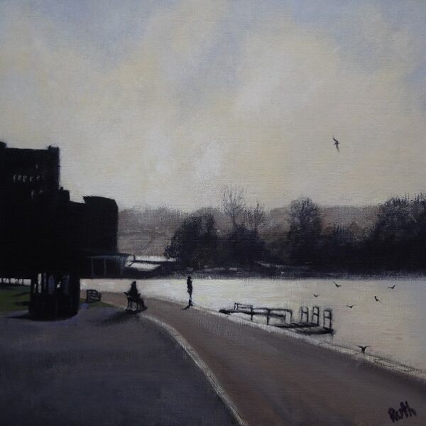 Dusk at the River Gardens