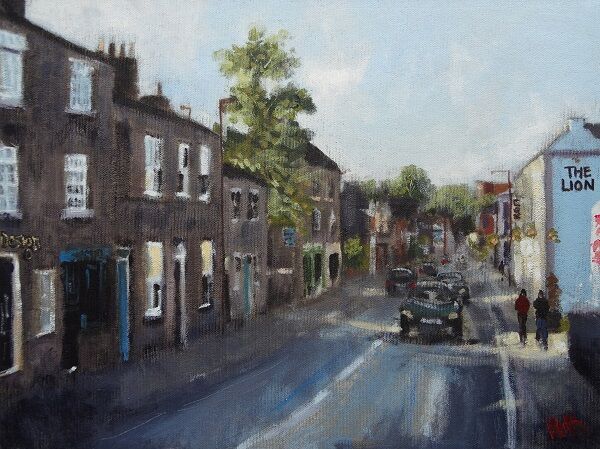 Evening on the A6 Belper