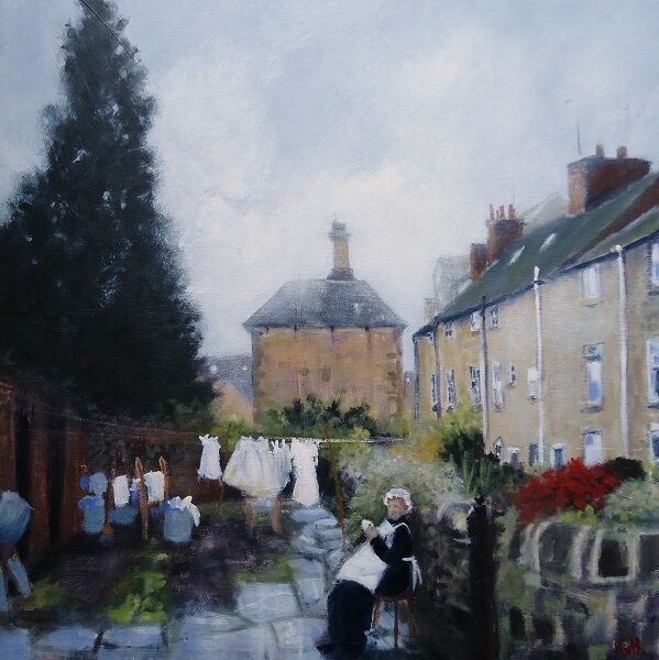 Tea break Birkins Court ( Chevin view)