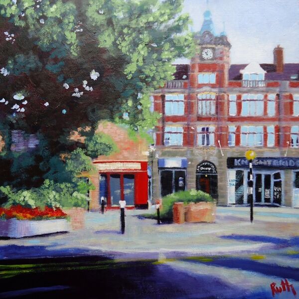 Terminus at Coop Clock tower