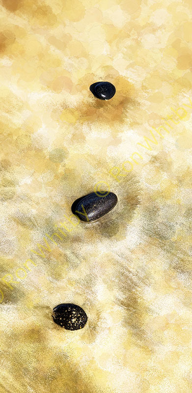Pebbles on Beach