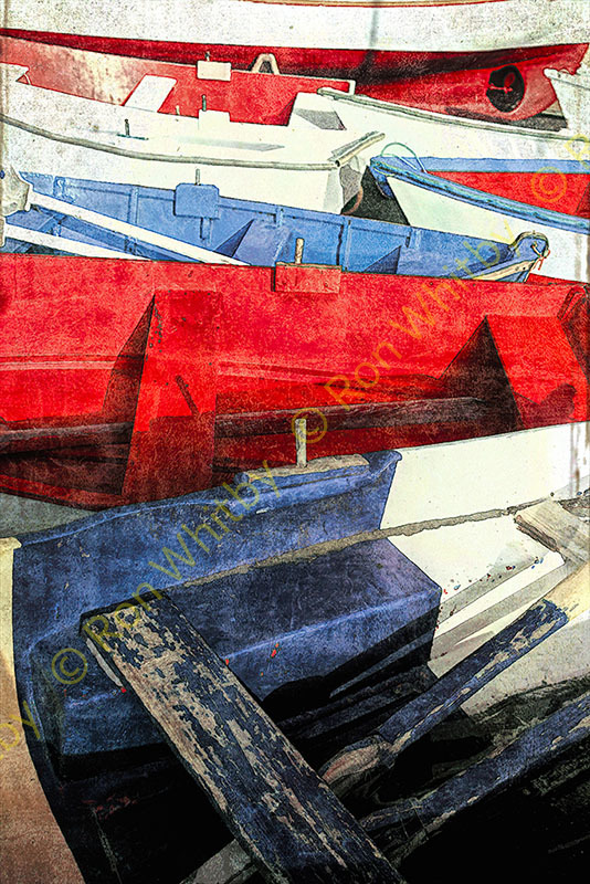 Boats at Val Gran Rey - La Gomera