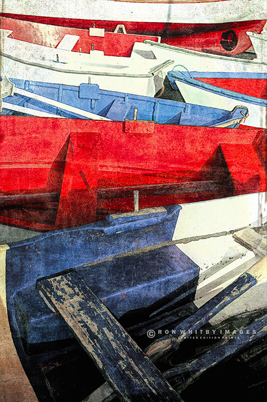 Boats at Val Gran Rey - La Gomera