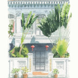 Portrait of house in Singapore SallyBarton_houseportrait_portraitsinwatercolour_Singapore