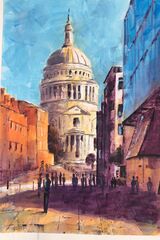 St Pauls - Acrylic - 50 x 62
