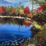New England Colours - Oil on canvas - 50 x 50