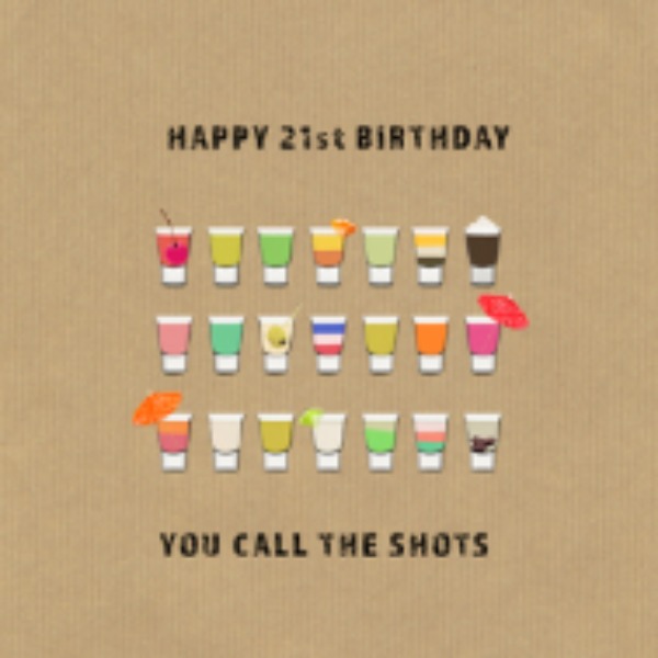 Large Square Age Cards