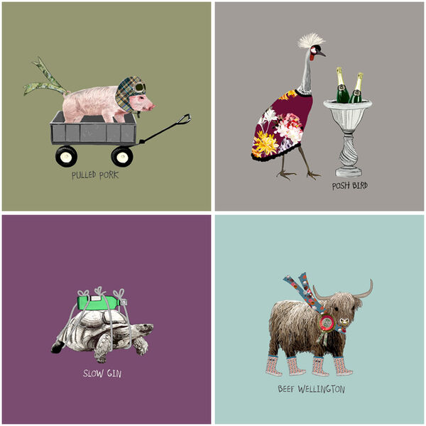Animal Pun Bundle (AN029, 030, 035, 036)