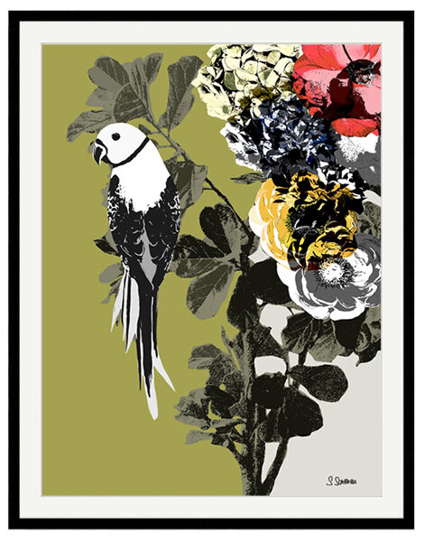 Bird and Flower No2