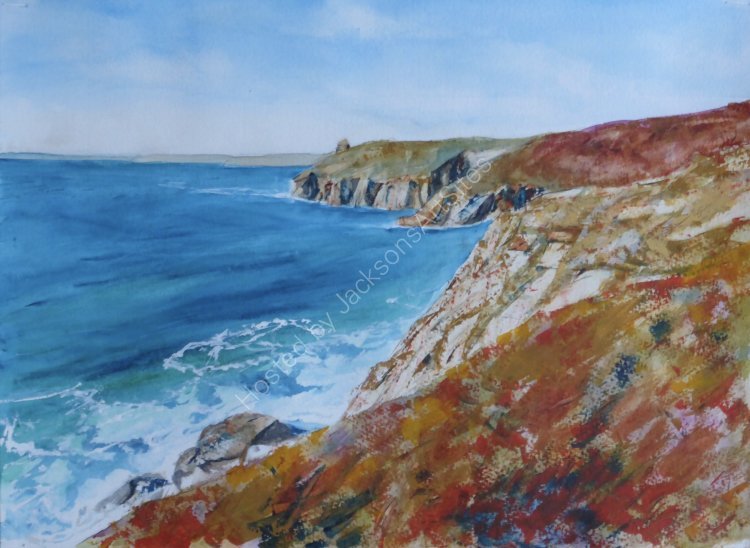 Walking to Rinsey Head
