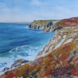 Walking to Rinsey Head