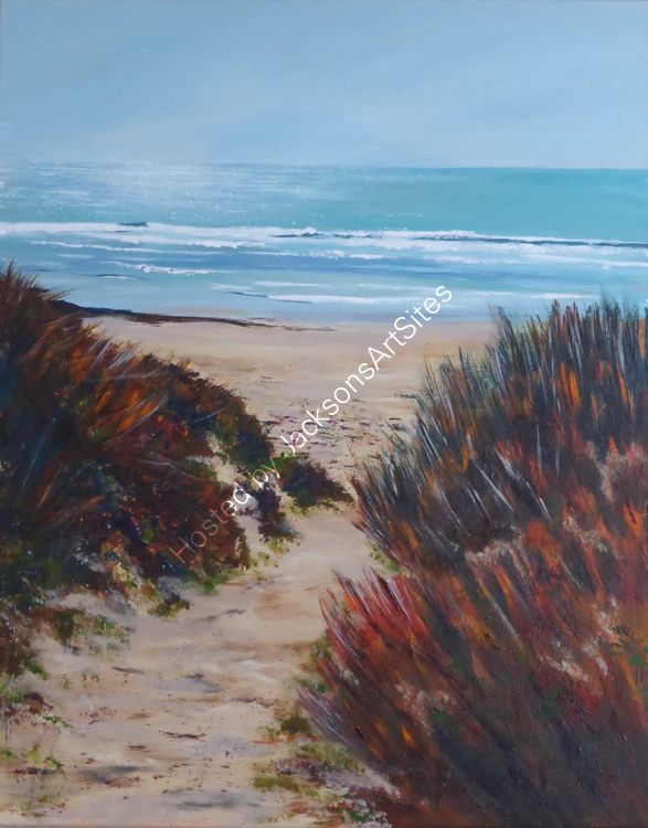 Through the dunes