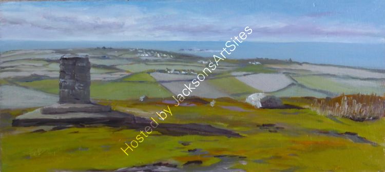 Chapel Carn Brea and Longships