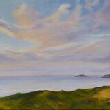 Evening sky, Gwithian Towans