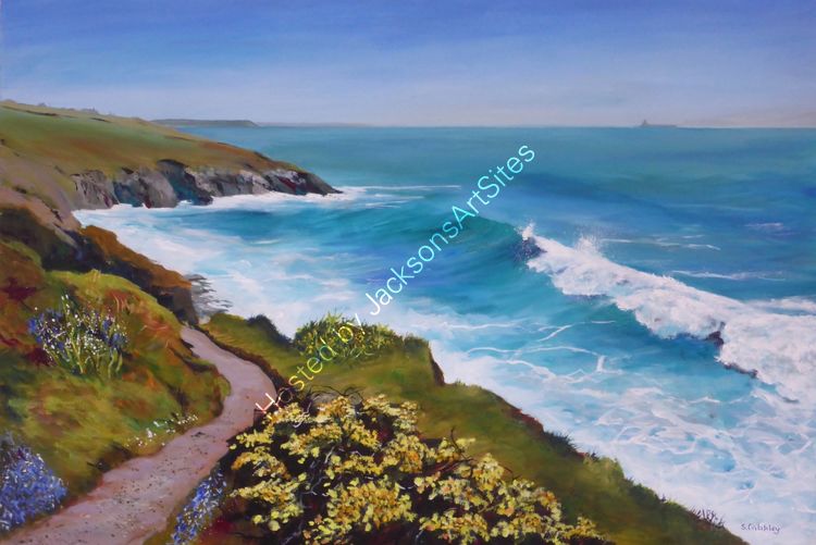 Spring on Breageside Cliffs, Porthleven