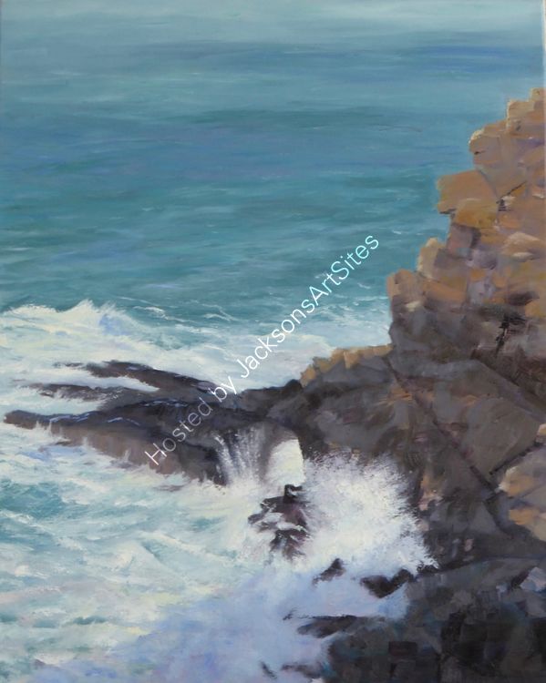 Crashing sea, Botallack