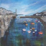 Boats afloat, Porthleven