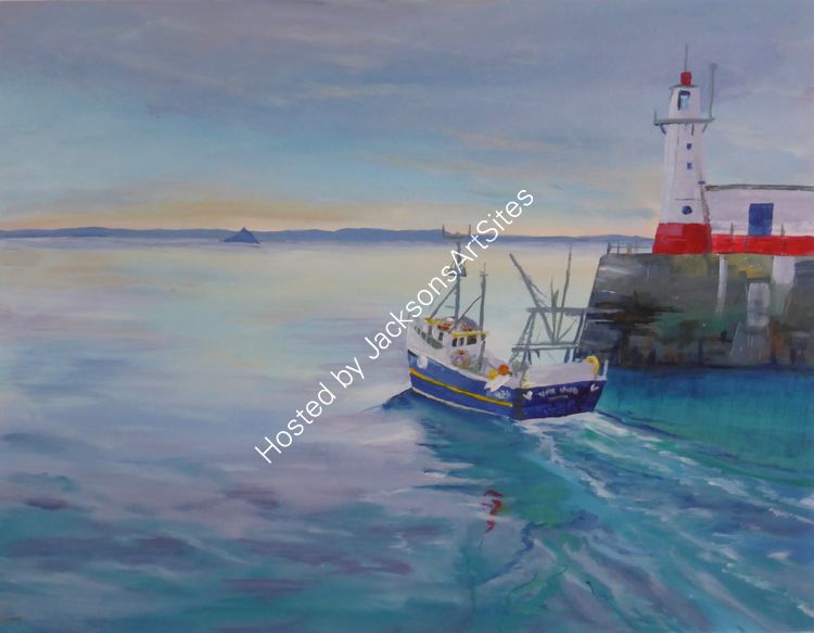 Leaving Newlyn