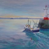 Leaving Newlyn