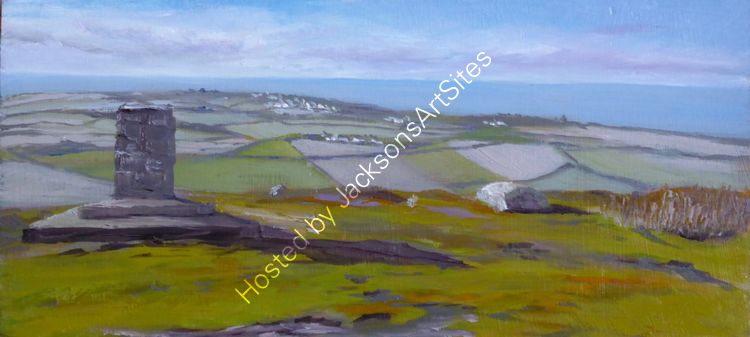 Chapel Carn Brea and Longships