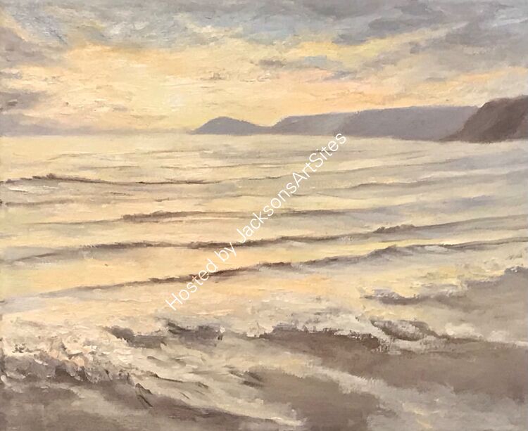 Pastel sunset, Sennen