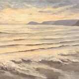 Pastel sunset, Sennen