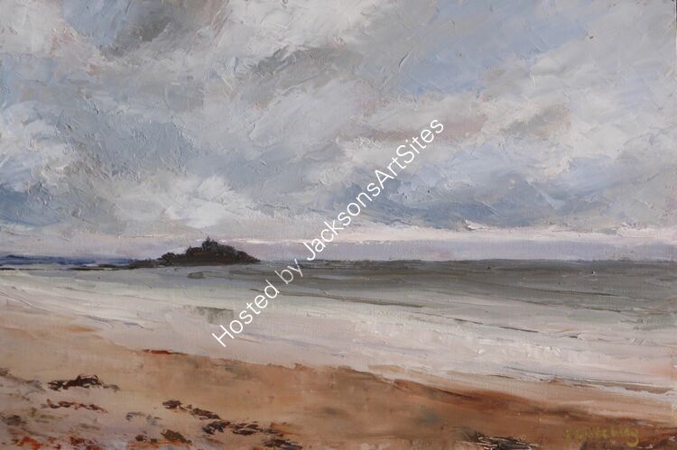 Reflections in the wet sand, The Mount
