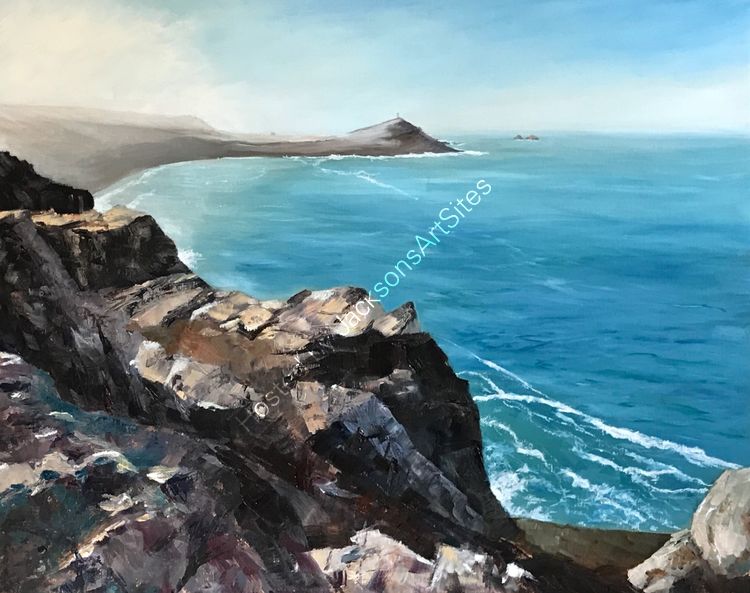 Mist clearing, Cape Cornwall