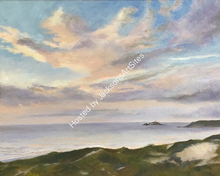 Evening sky, Gwithian Towans