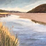 Rising tide, Tresillian River