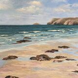 Low tide, Polzeath